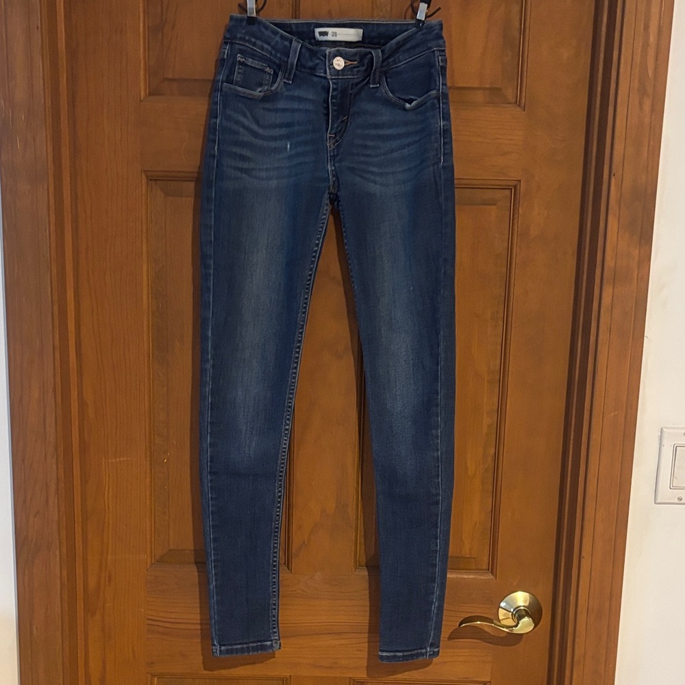 Levi's Dark Blue Skinny Jeans